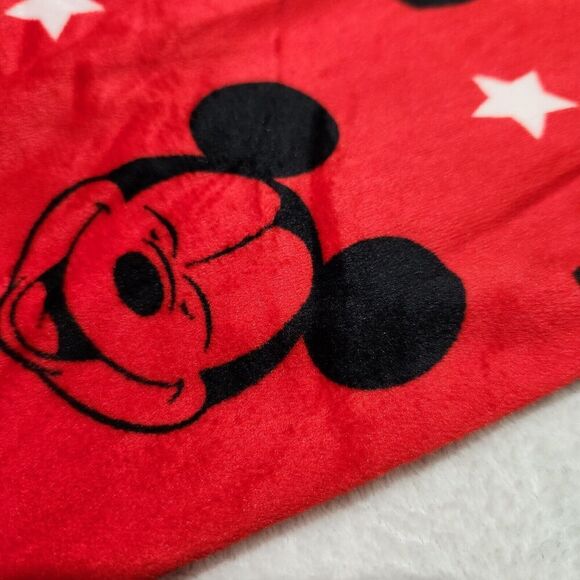 Mickey Mouse Pajama Pants Women Size Small Red Color Soft New. - Picture 1 of 8